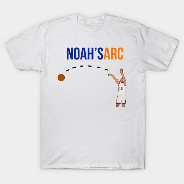 Joakim Noah - Noah's Arc T-Shirt by xavierjfong